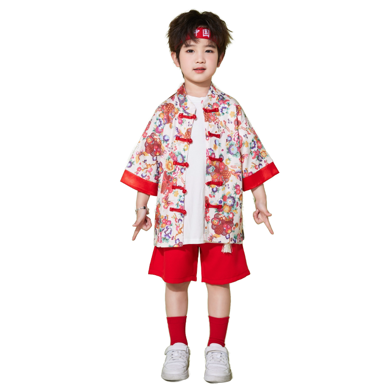 六一演出服智奴比中国风幼儿园