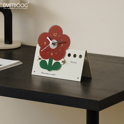 玄关摆放式时钟装饰摆件