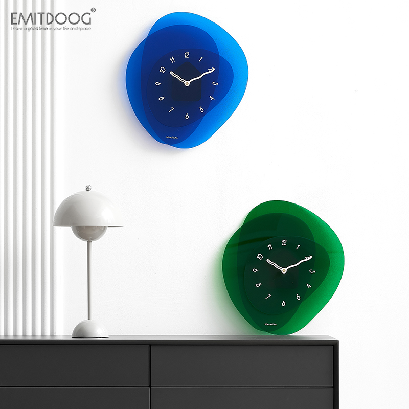 EMITDOOG北欧轻奢家用艺术挂钟