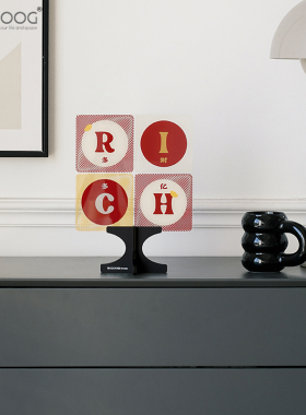 多财多亿创意摆台画装饰摆件