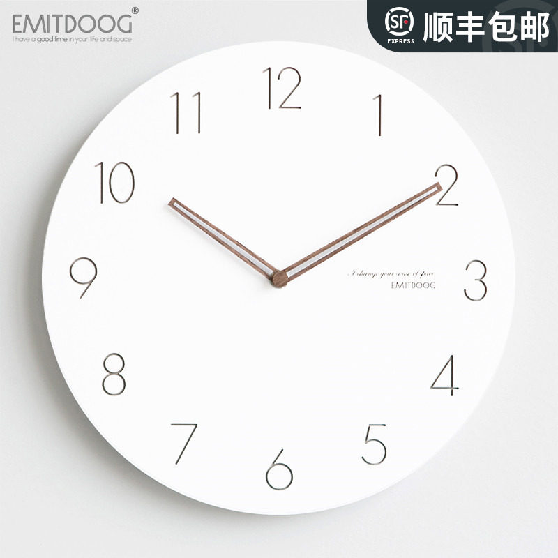 EMITDOOG clocks and watches Wall clock a living room originality Modern minimalist Northern Europe Clock Wall hanging household bedroom Mute Pocket Watchin the Home accessories , Home bell ornaments/Alarm Clock , Wall clock  category - from Buy2taobao.com to provide professional Taobao agent buy service
