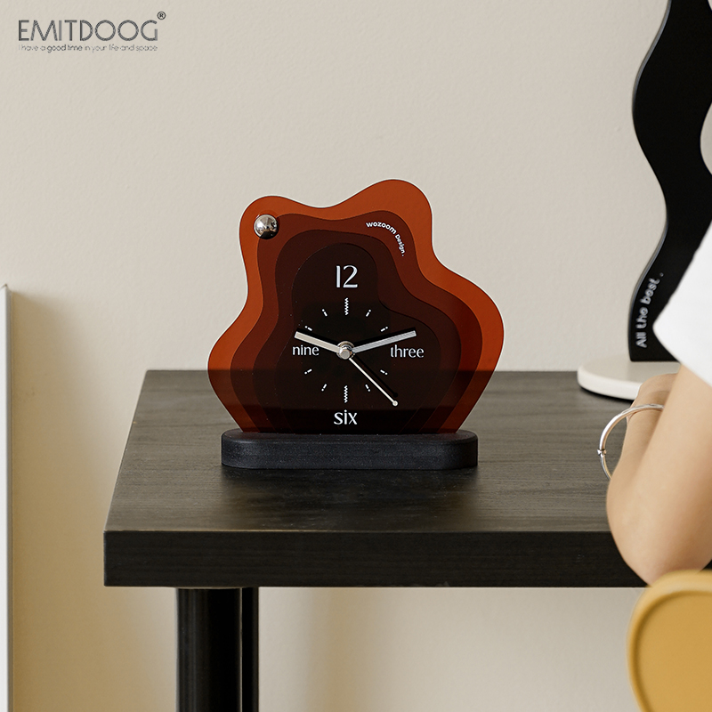 入户玄关时钟装饰摆件