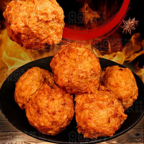 泉鲜荟肉粒多狮子头2.5kg4袋大个头肉丸子餐饮饭店专用四喜丸子