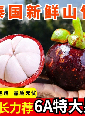 【顺丰包邮】泰国进口山竹当季新鲜孕妇水果4/5/6A特大果整箱包邮