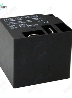 J115F21A12VDCS.9[继电器RELAY GEN PURPOSE SPST 40A 12V]