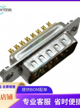 772-E15-103R011【CONN D-SUB PLUG 15POS PNL MNT】