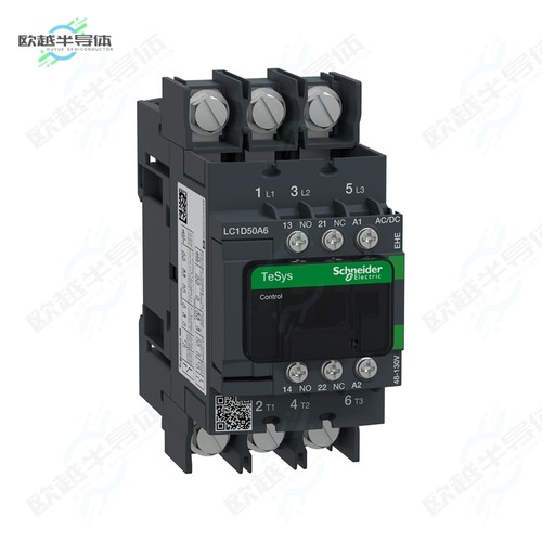 LC1D50A6EHE[继电器TESYSCTR3P50A AC3 NO+NC48-130V A]