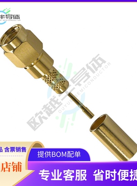 132234RP【CONN RPSMA PLUG STR 50OHM SOLDER】