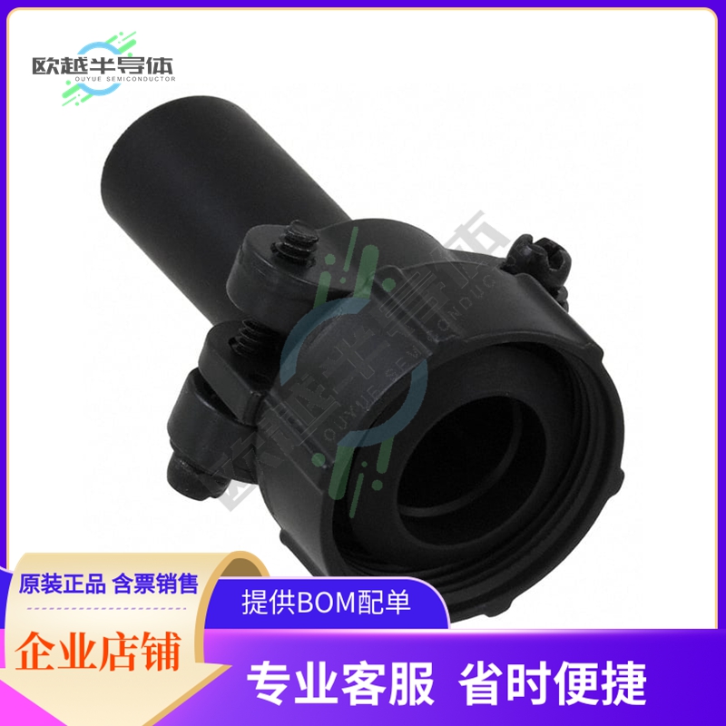 JL04-18CK(13)-R【CONN CABLE CLAMP SZ18 1-20 BLACK】