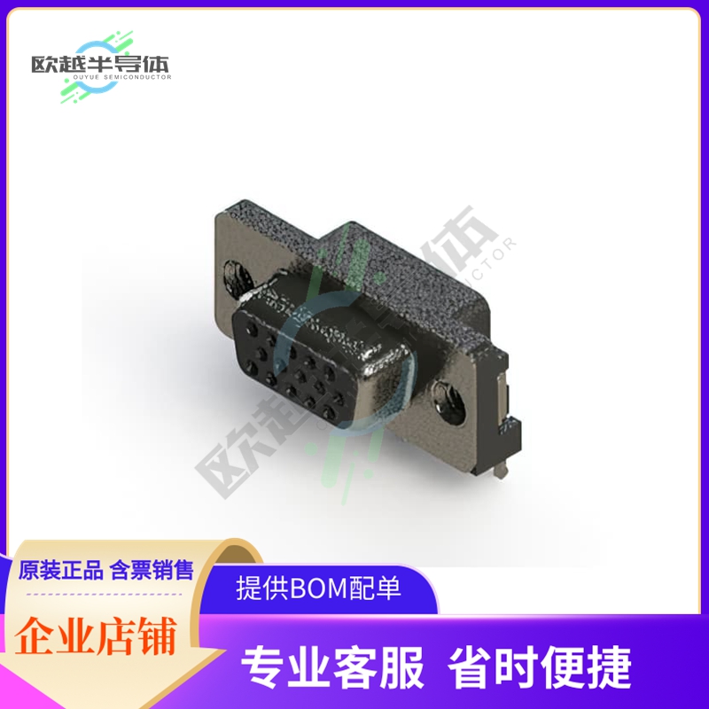 632-015-266-032【CONN D SUB RCPT 15POS R/A .125】