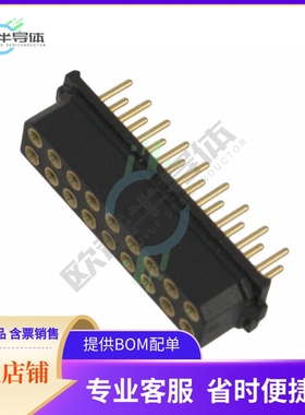 M80-8871805【CONN RCPT 18POS 0.079 GOLD PCB】