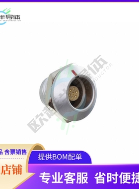 FLKB-07EGFS-GCP-001【CONN RCPT FMALE 7P GOLD SLDR CUP】