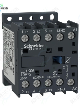 LC1K0610F72[继电器CONTACTOR-3NO 6A AC3 POLES]