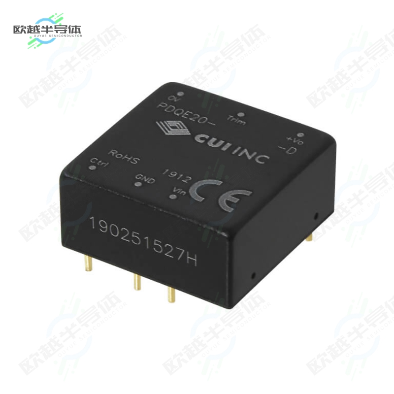 PDQE20-Q48-D12-D[电源模块DC DC CONVERTER +/-12V 20W]