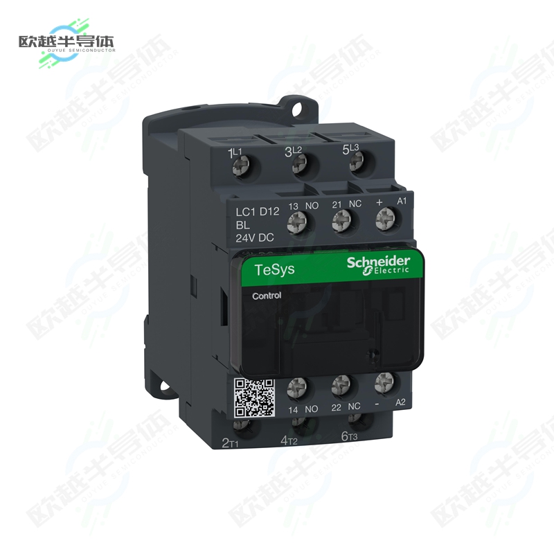 LC1D12BL[继电器TESYS 3P CTR 9A AC3 5.5KW 1NO1NC]