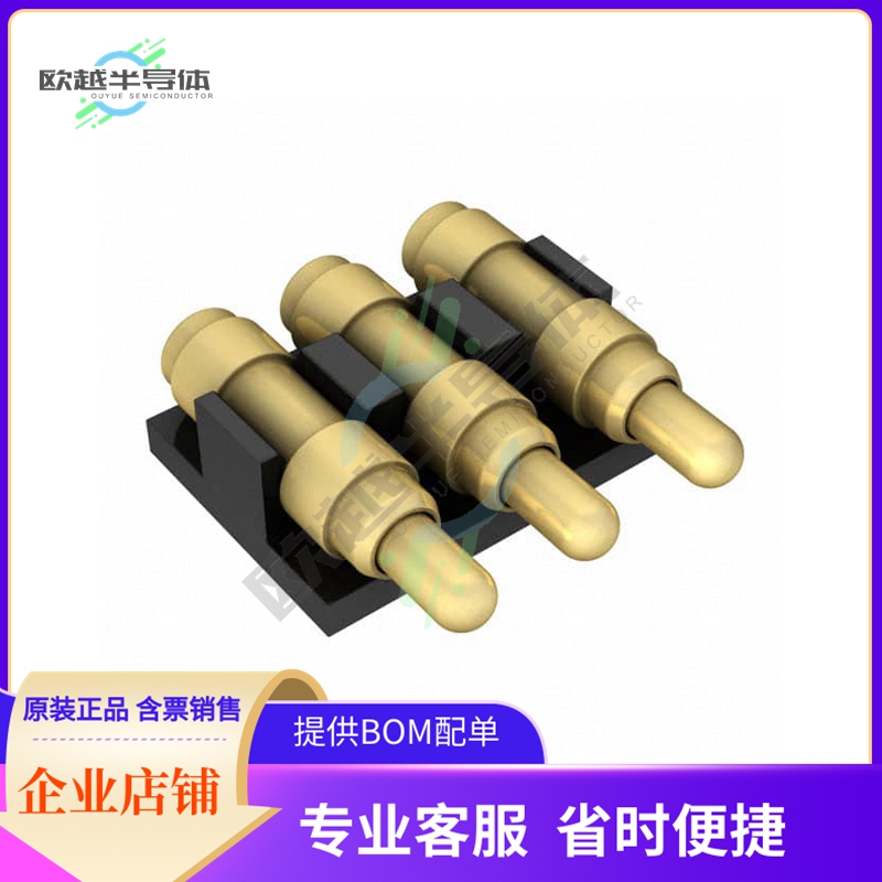 8PM-11-0003-02-260【CONN SPRING PISTON 3POS R/A SMD】