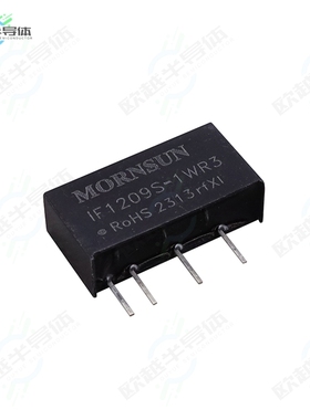 IF1209S-1WR3[电源模块DC-DC ISOLATED 1 W 11.4~12.6V]