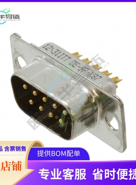 DE-9P-K87【CONN D-SUB PLUG 9POS PNL MNT】