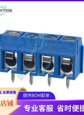 OSTTC042162【TERM BLK 4P SIDE ENT 5.08MM PCB】