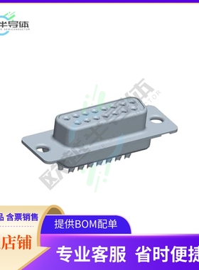 DA15S065TLF【CONN D-SUB RCPT 15POS SLDR CUP】