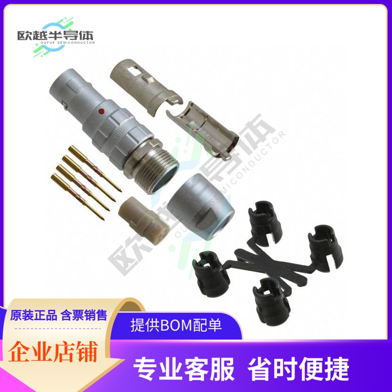 JBXFD0G04MCSDSR【CONN PLUG MALE 4POS GOLD CRIMP】