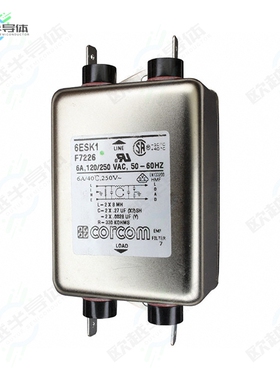6ESK1[滤波器LINE FILTER 250VAC 6A CHASS MNT]