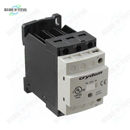 DRC3P48B400R2[继电器480V 7.6A 120VAC NO AUX RN 2L]