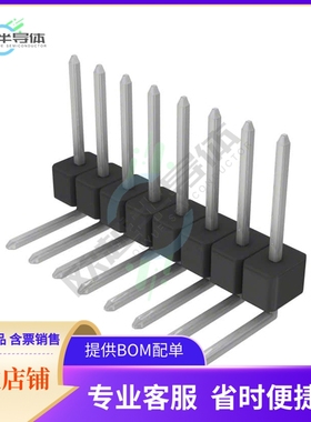 PEC08SGBN【CONN HEADER R/A 8POS 2.54MM】