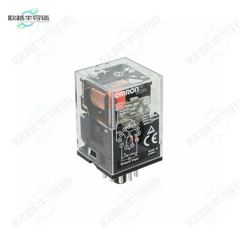 MKS3PN1 DC24[继电器RELAY GEN PURPOSE 3PDT 10A 24V]
