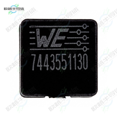 7443551130[电感器FIXED IND 1.3UH 25A 1.8 MOHM SMD]