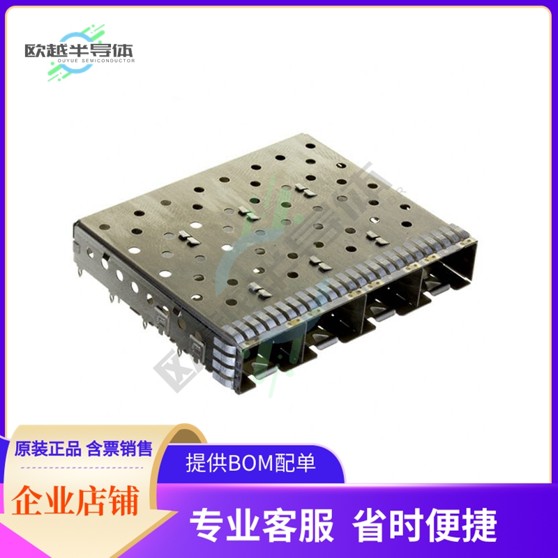 2007132-1【CONN SFP+ CAGE 1X4 PRESS-FIT R/A】