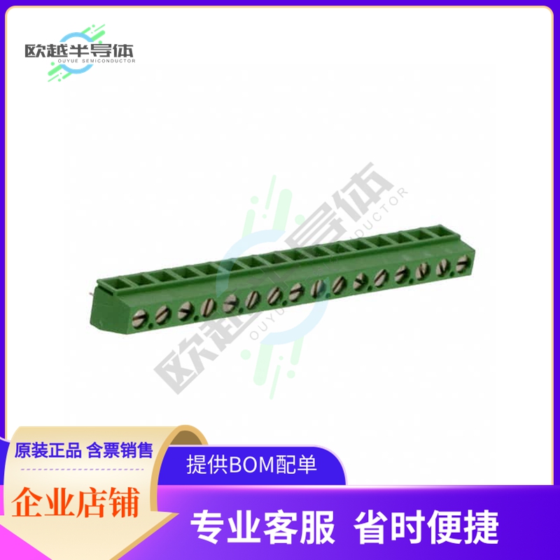 1-282837-6【TERM BLK 16P SIDE ENT 5.08MM PCB】