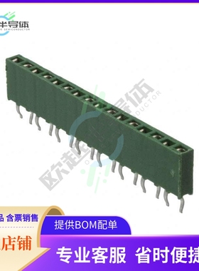 1-215297-6【CONN RCPT 16POS 0.1 GOLD PCB】