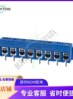 OSTTC082162【TERM BLK 8P SIDE ENT 5.08MM PCB】