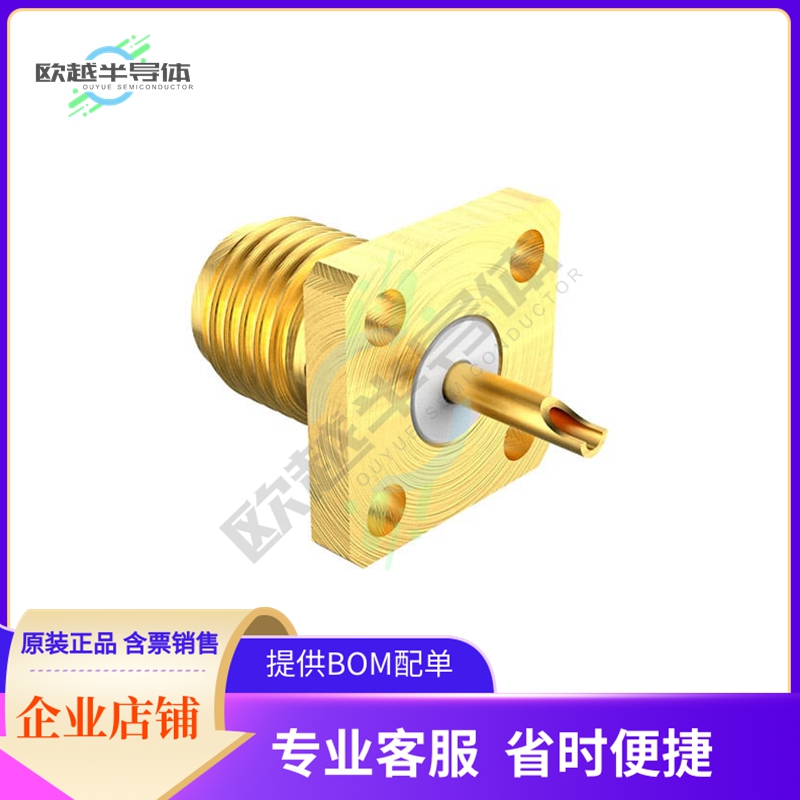 901-1GA200000AE【RF CONNECTOR, SMA JACK PANEL MOU】