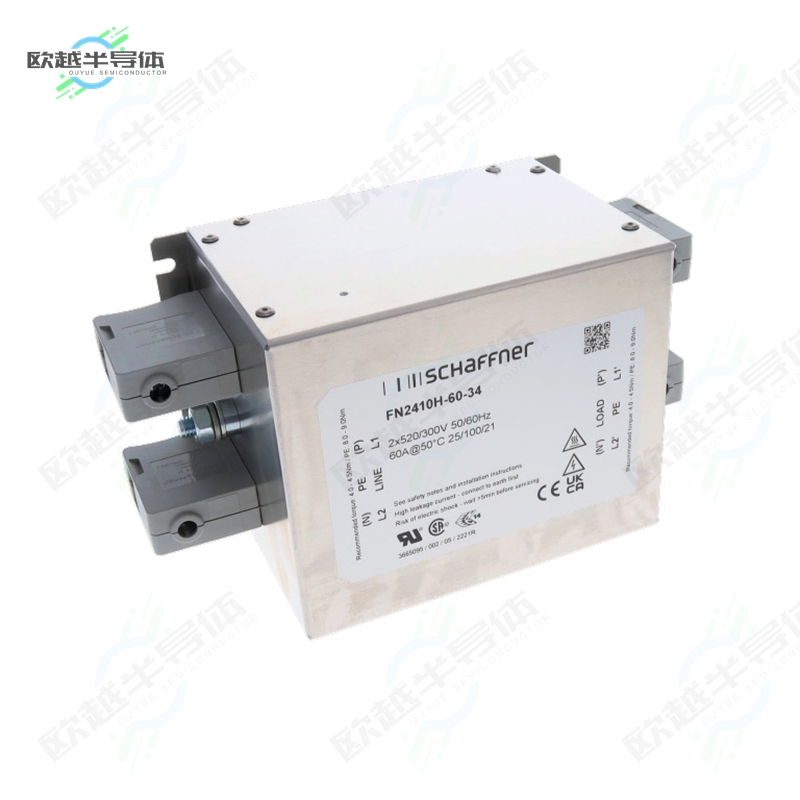 FN2410H-60-34[滤波器LINE FILTER 520V/300VAC 60A CHAS]