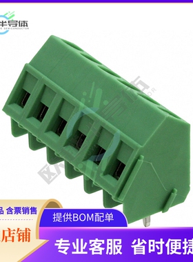1733619【TERM BLOCK 6POS 55DEG 5.08MM PCB】