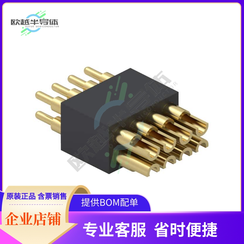 855-22-008-10-003101【CONN SPRING PISTON 8POS SLD PCB】