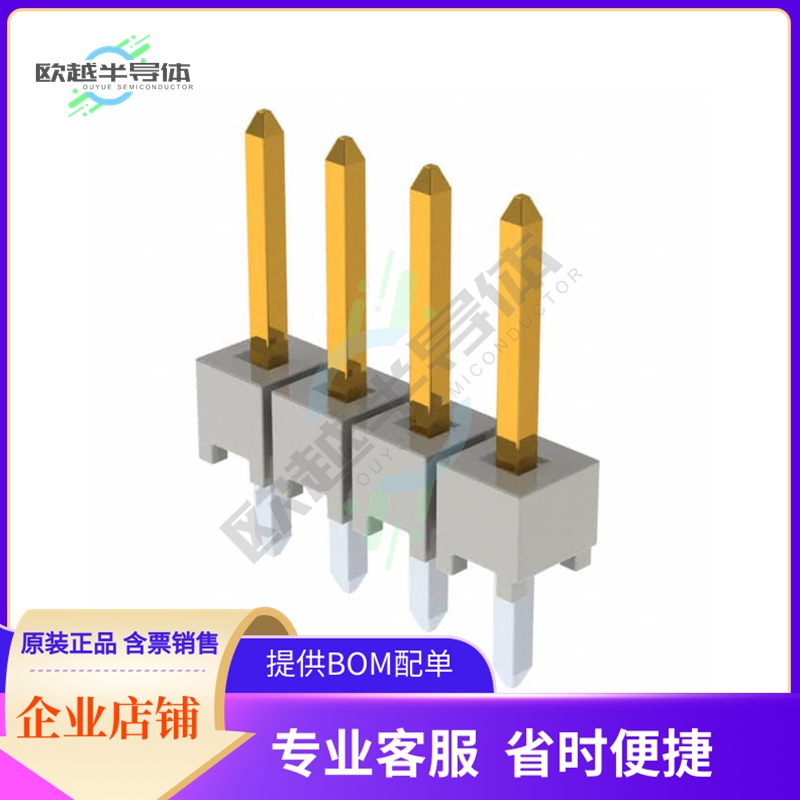 HTSW-104-07-FM-S【CONN HEADER VERT 4POS 2.54MM】