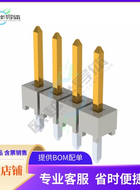 HTSW-104-07-FM-S【CONN HEADER VERT 4POS 2.54MM】