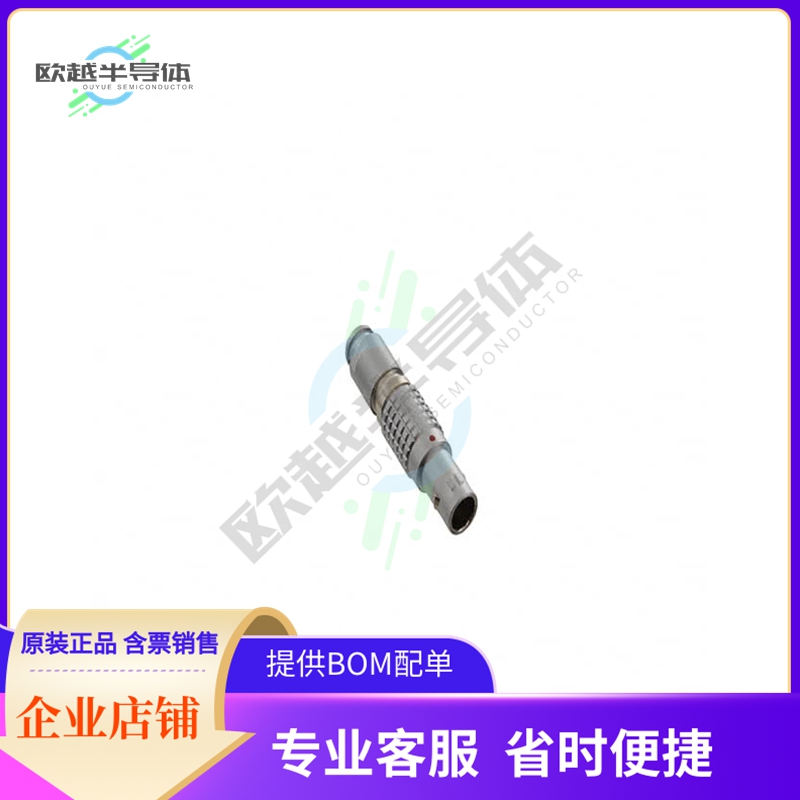 FGA.0B.304.CLAD52Z【CONN PLUG MALE 4P GOLD SLDR CUP】