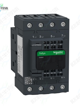 LC1DT60A3P7[继电器TESYS 4P EVLK CTR 60A AC1 230VAC]