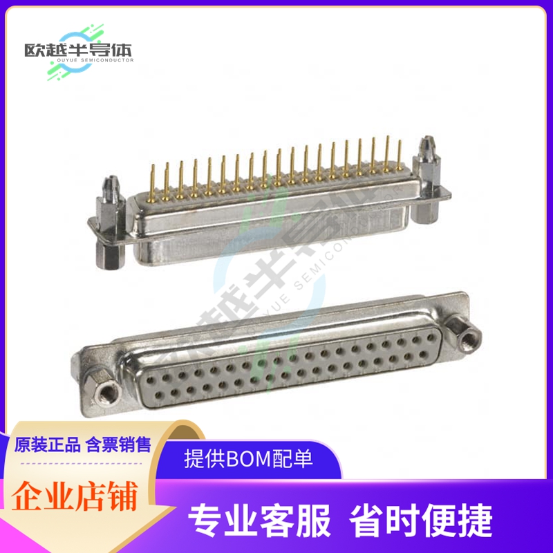 172-037-212R911【CONN D-SUB RCPT 37P PNL MNT SLDR】