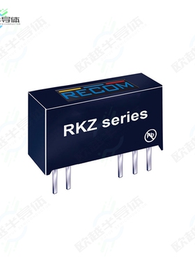RKZ-051509D[电源模块DC DC CONVERTER 15V -9V 2W]