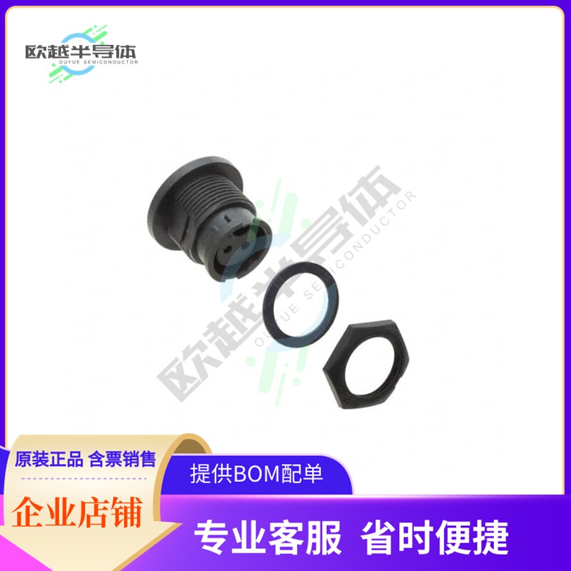 ABD-02PMFS-LC7001【CONN RCPT FMALE 2P GOLD SLDR CUP】