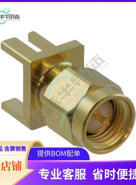 132365-10【CONN SMA RCPT STR 50OHM EDGE MNT】