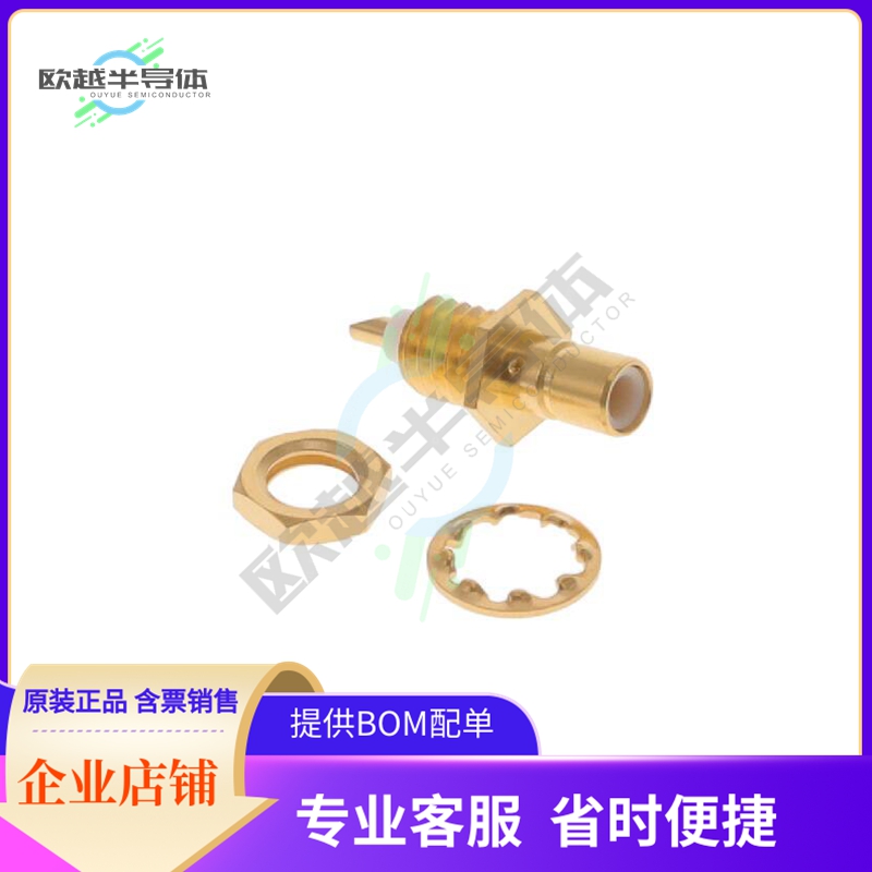 R114553000W【SMB / BULKHEAD JACK RECEPTACLE F】