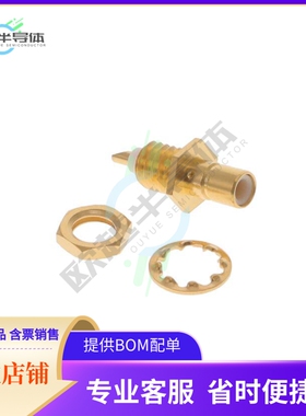 R114553000W【SMB / BULKHEAD JACK RECEPTACLE F】