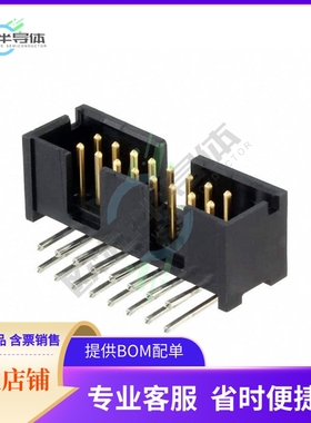 103311-3【CONN HEADER R/A 16POS 2.54MM】