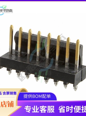 1718561008【CONN HEADER VERT 8POS 2.54MM】
